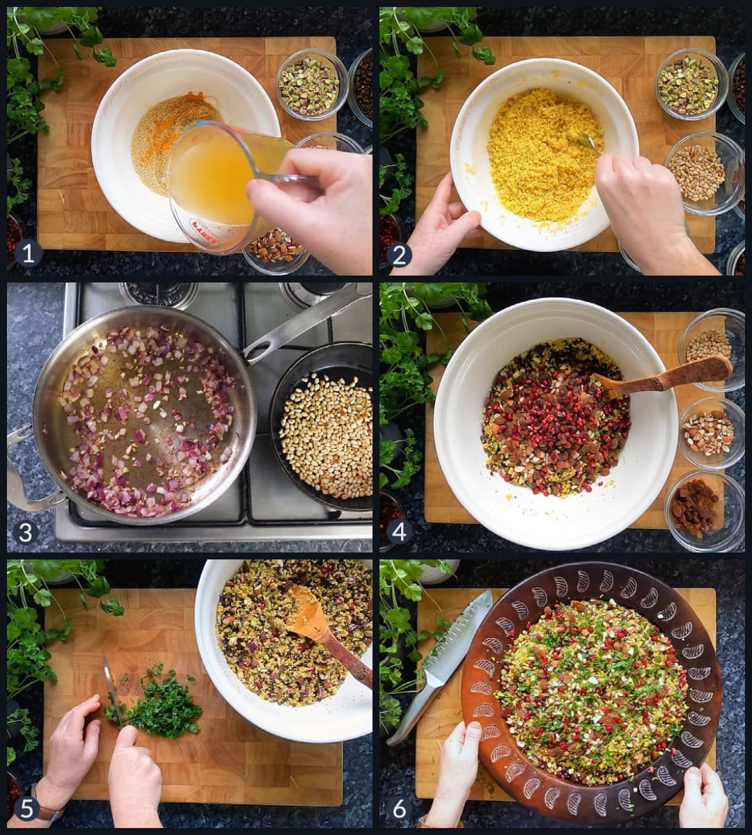 How to make this easy jewelled couscous