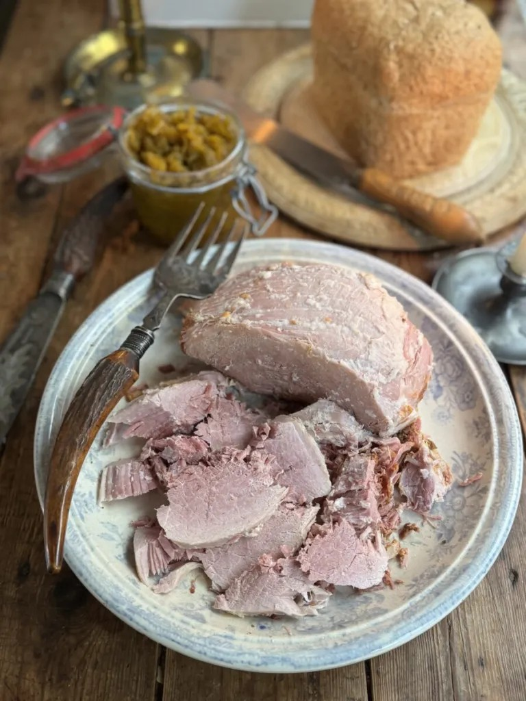 Slow-Cooker Gammon with Ginger Beer