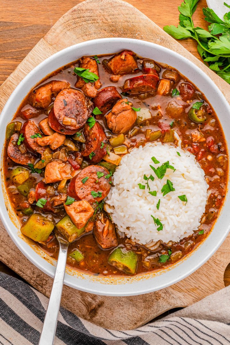 Chicken and Sausage Gumbo