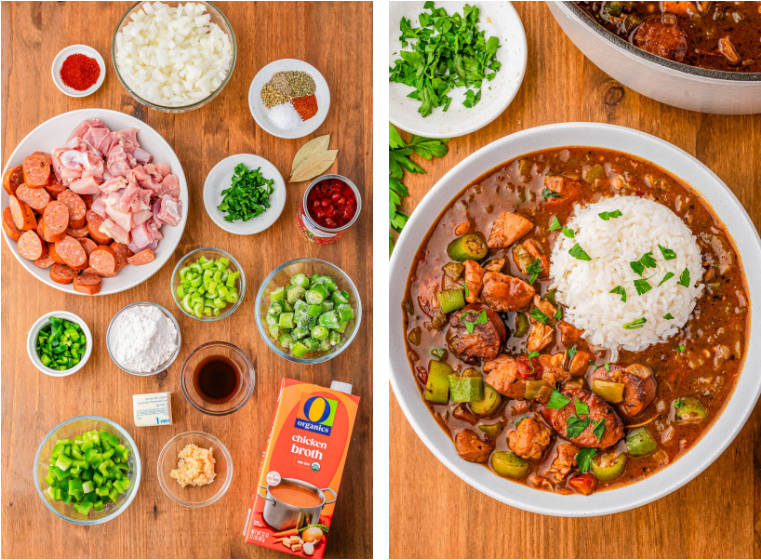 Chicken and Sausage Gumbo